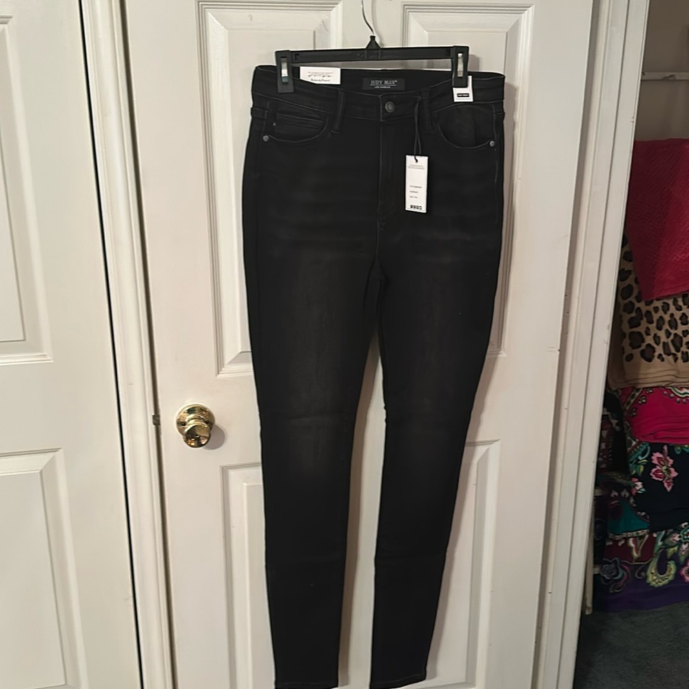 Judy Blue Black High Rise Skinny Jean-Size 11/30